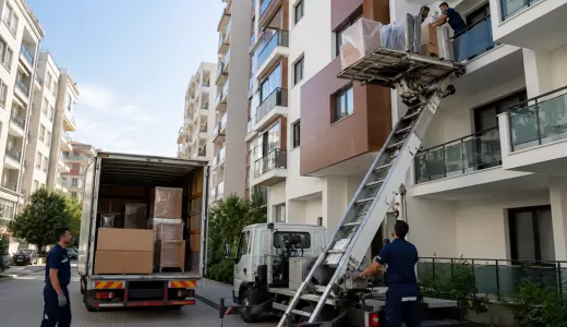 Asansörlü Nakliyat Nedir? Nazilli’de Hangi Durumlarda Tercih Edilmelidir?